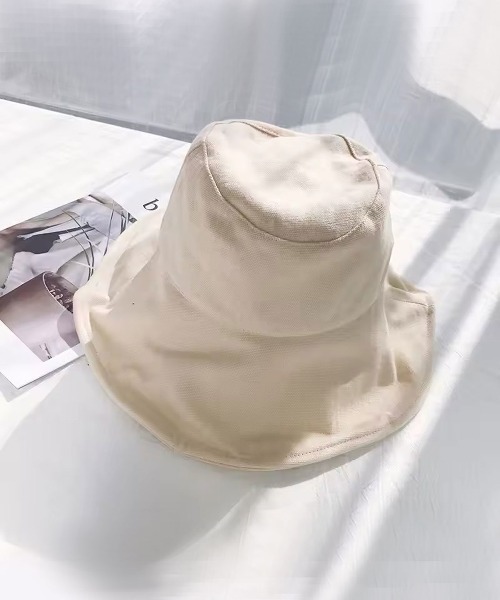 ammy.（エイミードット）の「【 ammy. / エイミードット 】 ワイド リム ハット（ハット・レディース・アイボリー/ブラック/ブラウン・FREE）」の2枚目の写真