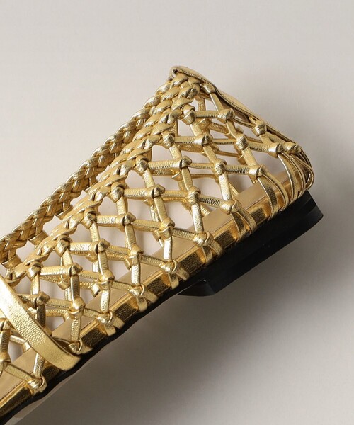 ODETTE E ODILE（オデットエオディール）の「ラウンドメッシュ フラット10↑（パンプス・レディース・ブラック/ゴールド/ワインレッド・22cm/22.5cm/23cm/23.5cm/24cm/24.5cm/25cm）」の14枚目の写真