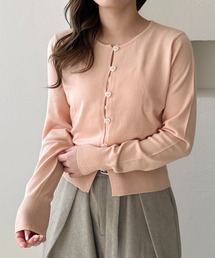 【apres jour clair】ハートボタンカーディガン【ZOZOTOWN限定アイテム】