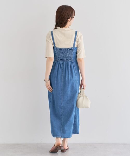 ELENCARE DUE（エレンカーレデュエ）の「・ELENCARE DUE デニムW-ZIPジャンスカ（ジャンパースカート・レディース・ブラック/インディゴブルー/ライトインディゴブルー・FREE）」の17枚目の写真