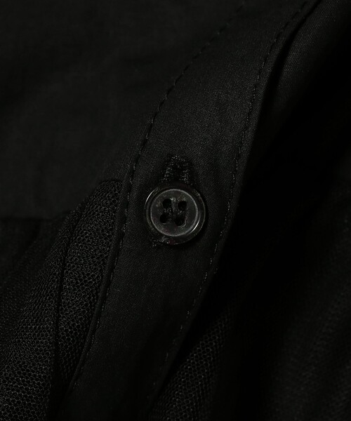 Ray BEAMS（レイビームス）の「シアー ティアード クロップド シャツ（シャツ/ブラウス・レディース・オフホワイト/ブラック・ONE SIZE）」の12枚目の写真