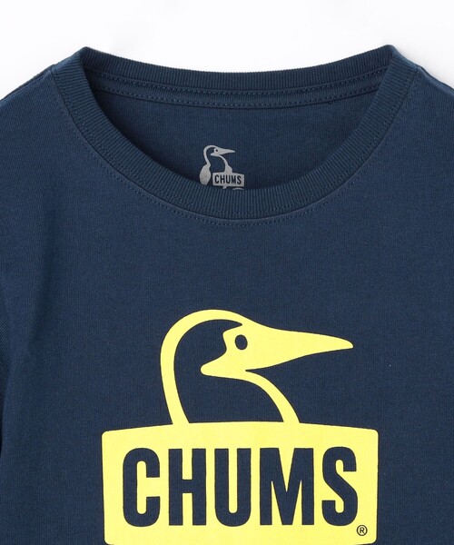 FREAK'S STORE（フリークスストア）の「CHUMS/チャムス 限定展開 キッズ ブービーフェイスTシャツ / Kids Booby Face T-Shirt / CH21-1281（Tシャツ/カットソー・キッズ・ベージュ/ネイビー/パープル/グリーン/ホワイト・SMALL/MEDIUM/LARGE/X-LARGE）」の7枚目の写真