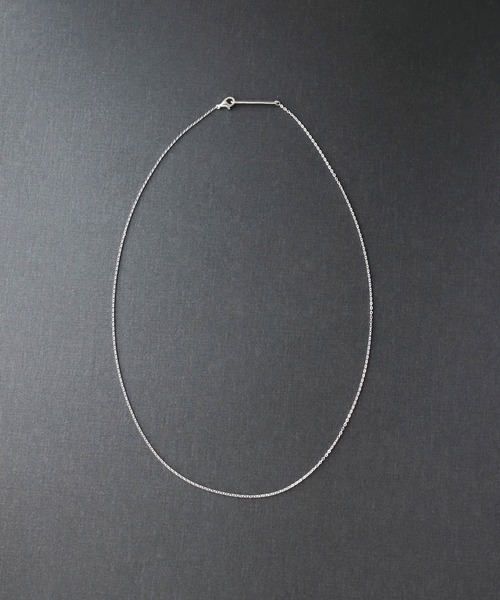 TEN.(テン)の「SILVER925 フラットケーブルチェーンネックレス 50cm(ネックレス・レディース・シルバー・FREE)」の7枚目の写真