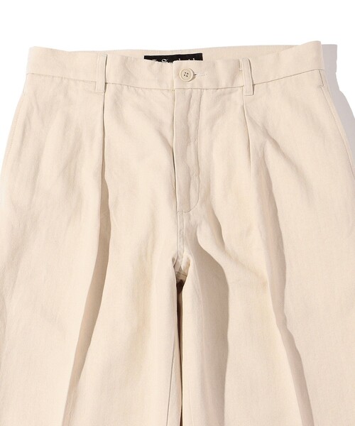 SHIPS(シップス)の「Southwick: Gate Label コットン シルク 1プリーツ パンツ(その他パンツ・メンズ・ナチュラル・MEDIUM/LARGE)」の14枚目の写真