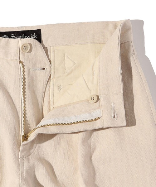SHIPS(シップス)の「Southwick: Gate Label コットン シルク 1プリーツ パンツ(その他パンツ・メンズ・ナチュラル・MEDIUM/LARGE)」の17枚目の写真