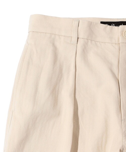 SHIPS(シップス)の「Southwick: Gate Label コットン シルク 1プリーツ パンツ(その他パンツ・メンズ・ナチュラル・MEDIUM/LARGE)」の18枚目の写真