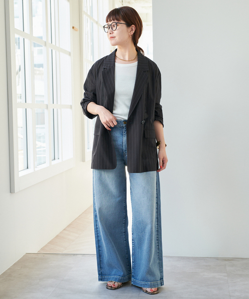 【完売品】Spick and Span シアーオーガンジージャケット セール】シアーオーガンジージャケット（テーラードジャケット