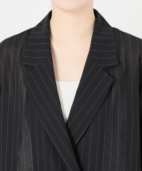Spick＆Span ジャケット テーラードジャケット シアー