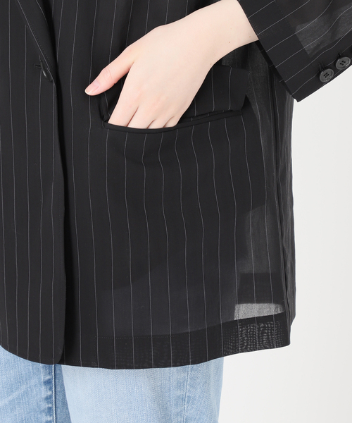 Spick & Span｜シアーオーガンジージャケット | Rakuten Fashion