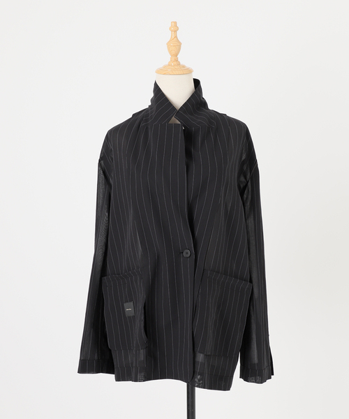 Spick＆Span ジャケット テーラードジャケット シアー