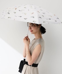 CROSSPLUS ONLINE（クロスプラスオンライン）の「【Wpc.】遮光アンブレにゃん　沖昌之さん×Wpc.【完全遮光100％ 完全UVカット率100％生地 コンパクト 晴雨兼用】（折りたたみ傘）」