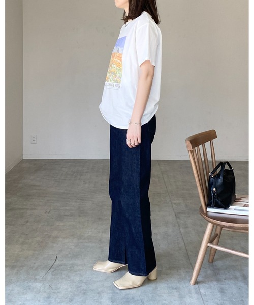 She's Closet(シーズクローゼット)の「オーバーサイズ半袖ロゴフォトプリントTシャツ(Tシャツ/カットソー・レディース・ブラック系その他2/ホワイト系その他/ホワイト系その他2/ブラック系その他/ブラック/ホワイト・FREE)」の15枚目の写真