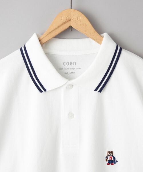 や*ん様 HERMES エルメス イタリア製 カノコポロシャツ エンブレム刺繍 HERMES エルメス イタリア製 カノコポロシャツ エンブレム刺繍