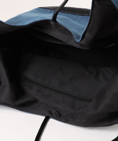 Bab（バブ）の「異素材リボントートバッグ（トートバッグ・レディース・キャメル/ブラック/ベージュ・ONESIZE）」の19枚目の写真