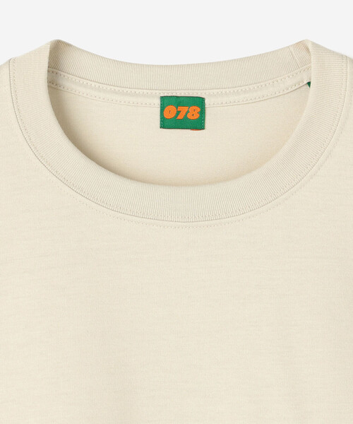 Bshop（ビショップ）の「078 CITE |  クルーネック 半袖Tシャツ WOMEN（Tシャツ/カットソー・レディース・ライトグリーン/チャコール/ベージュ/モカ/オレンジ/イエロー/ダークブラウン/オフホワイト/ブルー・S）」の16枚目の写真