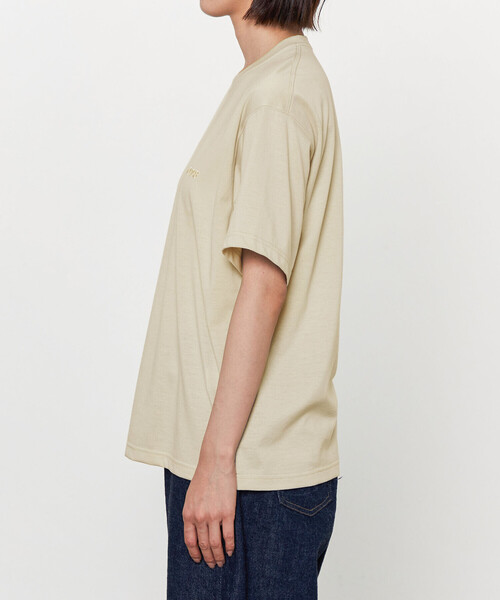 Bshop（ビショップ）の「078 CITE |  クルーネック 半袖Tシャツ WOMEN（Tシャツ/カットソー・レディース・ライトグリーン/チャコール/ベージュ/モカ/オレンジ/イエロー/ダークブラウン/オフホワイト/ブルー・S）」の12枚目の写真