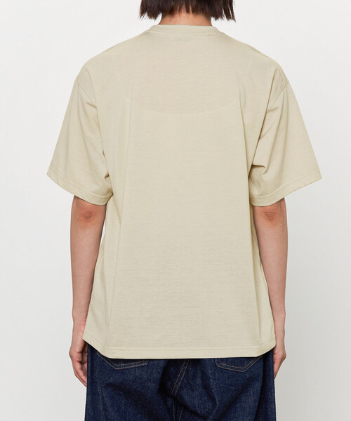 Bshop（ビショップ）の「078 CITE |  クルーネック 半袖Tシャツ WOMEN（Tシャツ/カットソー・レディース・ライトグリーン/チャコール/ベージュ/モカ/オレンジ/イエロー/ダークブラウン/オフホワイト/ブルー・S）」の13枚目の写真