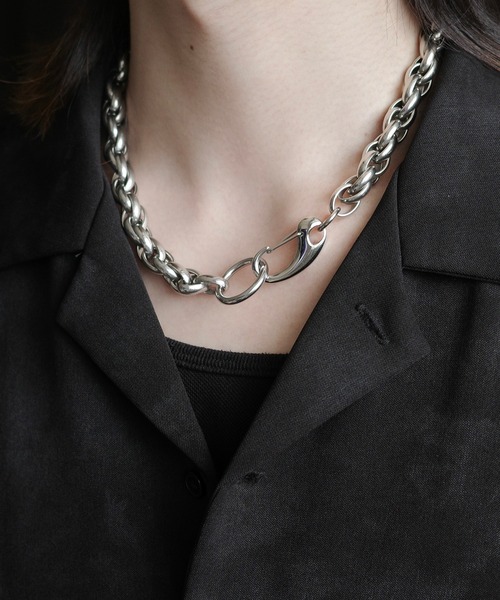 KUUUPY（クーピー）の「Surgical Stainless Steel Ring Hook Necklace - サージカルステンレス リングフック ネックレス（ネックレス・メンズ・シルバー/シルバー系その他・FREE）」の8枚目の写真