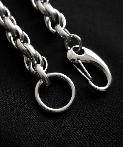 KUUUPY（クーピー）の「Surgical Stainless Steel Ring Hook Necklace - サージカルステンレス リングフック ネックレス（ネックレス・メンズ・シルバー/シルバー系その他・FREE）」の6枚目の写真