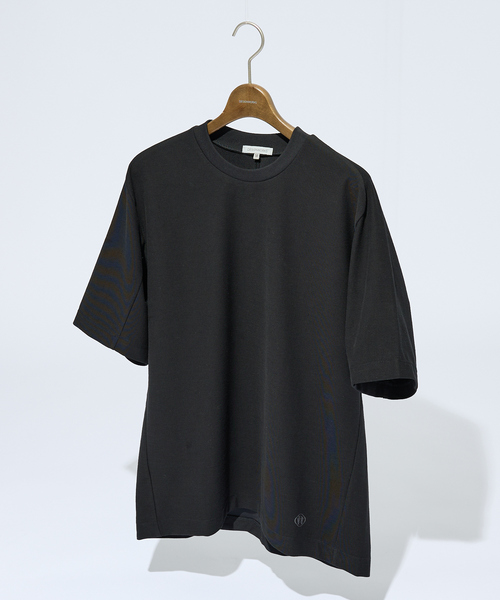 DESIGNWORKS(デザインワークス)の「【接触冷感 / COVEROSS(R) 】ハンマースリーブ Tシャツ / セットアップ対応(Tシャツ/カットソー・メンズ・ホワイト/ブラック/カーキ/ネイビー/スミクロ/オフホワイト・46/48/50)」の5枚目の写真