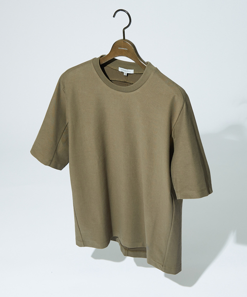 DESIGNWORKS(デザインワークス)の「【接触冷感 / COVEROSS(R) 】ハンマースリーブ Tシャツ / セットアップ対応(Tシャツ/カットソー・メンズ・ホワイト/ブラック/カーキ/ネイビー/スミクロ/オフホワイト・46/48/50)」の22枚目の写真