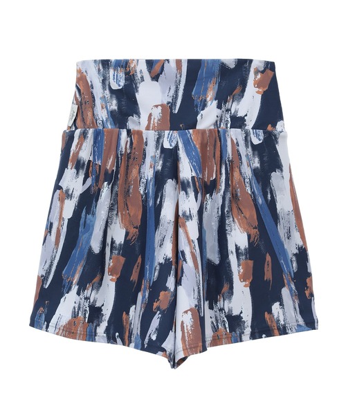 Julier Yoga and Relax(ジュリエヨガアンドリラックス)の「Julier Vertical brushプリントショートパンツ(その他パンツ・レディース・ブルー系その他/グレー×ホワイト/ホワイト×グレー・1/0)」の14枚目の写真