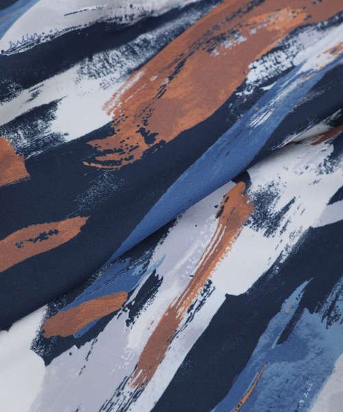 Julier Yoga and Relax(ジュリエヨガアンドリラックス)の「Julier Vertical brushプリントショートパンツ(その他パンツ・レディース・ブルー系その他/グレー×ホワイト/ホワイト×グレー・1/0)」の18枚目の写真