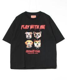 【CORISCO/コリスコ】アニマルプリントTシャツ