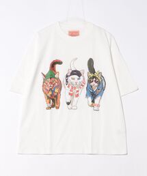 【CORISCO/コリスコ】アニマルプリントTシャツ
