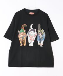 【CORISCO/コリスコ】アニマルプリントTシャツ