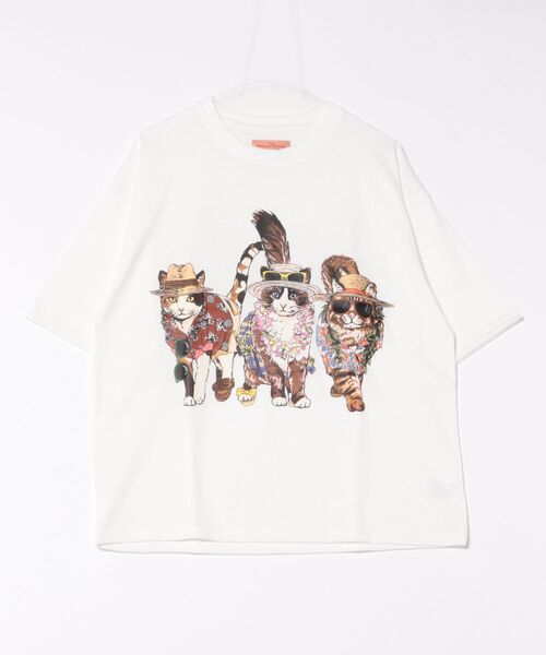 CORISCO(コリスコ)の「【CORISCO/コリスコ】アニマルプリントTシャツ(Tシャツ/カットソー・メンズ・ブラック系その他7/ベージュ系その他6/ブラック系/ホワイト系その他/ホワイト系その他3/ブラック系その他4/ブラック系その他6/ベージュ系その他2/ベージュ系その他/ベージュ系その他4/ホワイト系その他5/ホワイト系その他6/ホワイト系その他7/ブラック系その他2/ホワイト系/ブラック系その他/ホワイト系その他4/ベージュ系その他3/ベージュ系その他5/ブラック系その他3/ブラック系その他5・LARGE/MEDIUM)」の4枚目の写真