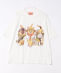 【CORISCO/コリスコ】アニマルプリントTシャツ