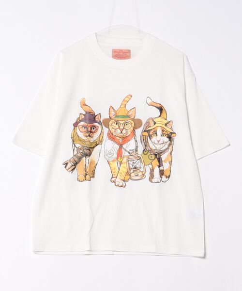 CORISCO(コリスコ)の「【CORISCO/コリスコ】アニマルプリントTシャツ(Tシャツ/カットソー・メンズ・ブラック系その他7/ベージュ系その他6/ブラック系/ホワイト系その他/ホワイト系その他3/ブラック系その他4/ブラック系その他6/ベージュ系その他2/ベージュ系その他/ベージュ系その他4/ホワイト系その他5/ホワイト系その他6/ホワイト系その他7/ブラック系その他2/ホワイト系/ブラック系その他/ホワイト系その他4/ベージュ系その他3/ベージュ系その他5/ブラック系その他3/ブラック系その他5・LARGE/MEDIUM)」の6枚目の写真