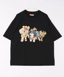 【CORISCO/コリスコ】アニマルプリントTシャツ