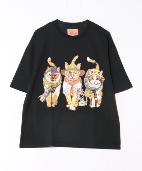 CORISCO(コリスコ)の「【CORISCO/コリスコ】アニマルプリントTシャツ(Tシャツ/カットソー・メンズ・ブラック系その他7/ベージュ系その他6/ブラック系/ホワイト系その他/ホワイト系その他3/ブラック系その他4/ブラック系その他6/ベージュ系その他2/ベージュ系その他/ベージュ系その他4/ホワイト系その他5/ホワイト系その他6/ホワイト系その他7/ブラック系その他2/ホワイト系/ブラック系その他/ホワイト系その他4/ベージュ系その他3/ベージュ系その他5/ブラック系その他3/ブラック系その他5・LARGE/MEDIUM)」の13枚目の写真
