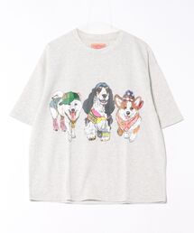 【CORISCO/コリスコ】アニマルプリントTシャツ