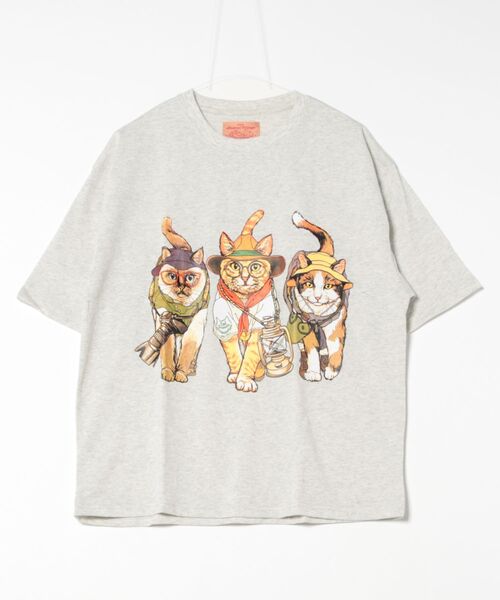 CORISCO(コリスコ)の「【CORISCO/コリスコ】アニマルプリントTシャツ(Tシャツ/カットソー・メンズ・ブラック系その他7/ベージュ系その他6/ブラック系/ホワイト系その他/ホワイト系その他3/ブラック系その他4/ブラック系その他6/ベージュ系その他2/ベージュ系その他/ベージュ系その他4/ホワイト系その他5/ホワイト系その他6/ホワイト系その他7/ブラック系その他2/ホワイト系/ブラック系その他/ホワイト系その他4/ベージュ系その他3/ベージュ系その他5/ブラック系その他3/ブラック系その他5・LARGE/MEDIUM)」の20枚目の写真