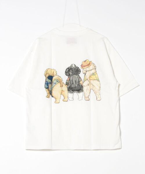 CORISCO(コリスコ)の「【CORISCO/コリスコ】アニマルプリントTシャツ(Tシャツ/カットソー・メンズ・ブラック系その他7/ベージュ系その他6/ブラック系/ホワイト系その他/ホワイト系その他3/ブラック系その他4/ブラック系その他6/ベージュ系その他2/ベージュ系その他/ベージュ系その他4/ホワイト系その他5/ホワイト系その他6/ホワイト系その他7/ブラック系その他2/ホワイト系/ブラック系その他/ホワイト系その他4/ベージュ系その他3/ベージュ系その他5/ブラック系その他3/ブラック系その他5・LARGE/MEDIUM)」の22枚目の写真