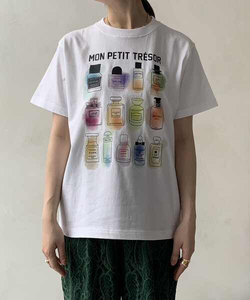 在庫処分 激安 新品】DouDou 透け感 ロゴプリントTシャツ 完売品！ トップス
