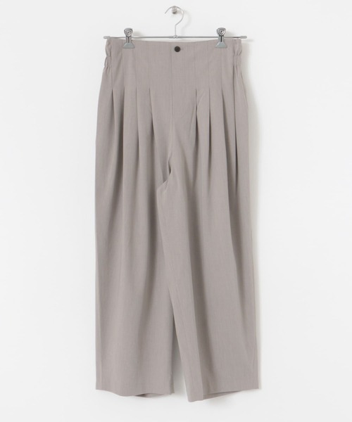 セール】mizuiro ind high waist tuck pants（その他パンツ