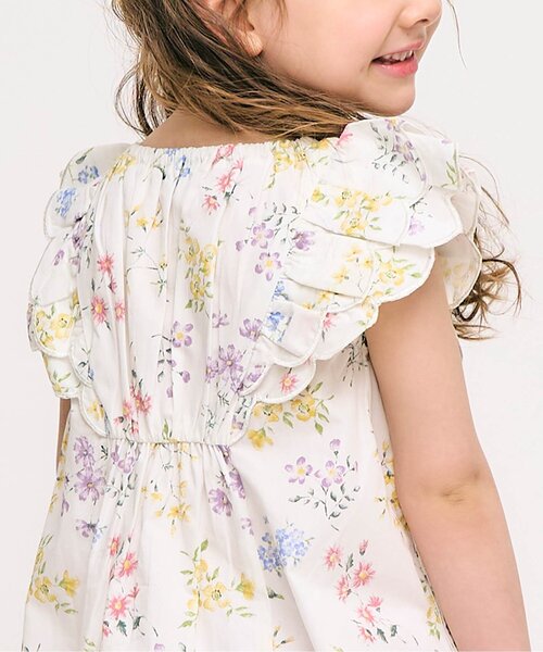 apres les cours（アプレレクール）の「【ジュニア対応】スカラップフリルヒロインワンピース（ワンピース・キッズ・インディゴブルー/その他3/チェック・80/120/130/140/100/90/110）」の14枚目の写真