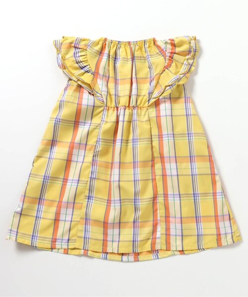apres les cours（アプレレクール）の「【ジュニア対応】スカラップフリルヒロインワンピース（ワンピース・キッズ・インディゴブルー/その他3/チェック・80/120/130/140/100/90/110）」の20枚目の写真