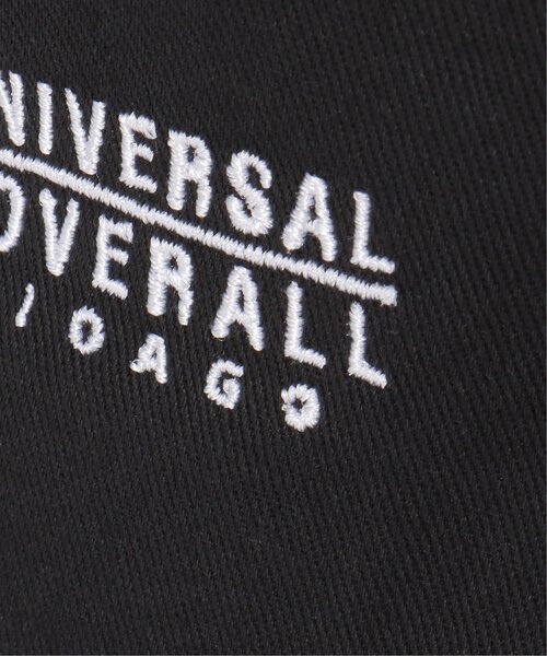 UNIVERSAL OVERALL(ユニバーサルオーバーオール)の「UNIVERSAL OVERALL ユニバーサルオーバーオール タイプライターツイルハット(ハット・メンズ・グレー/ブラック・FREE)」の5枚目の写真