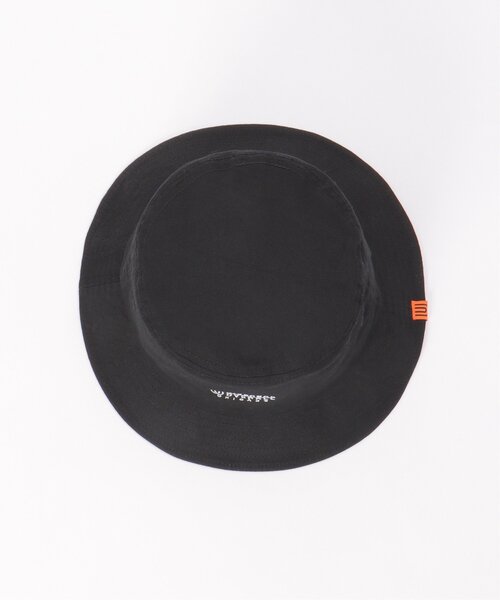 UNIVERSAL OVERALL(ユニバーサルオーバーオール)の「UNIVERSAL OVERALL ユニバーサルオーバーオール タイプライターツイルハット(ハット・メンズ・グレー/ブラック・FREE)」の4枚目の写真