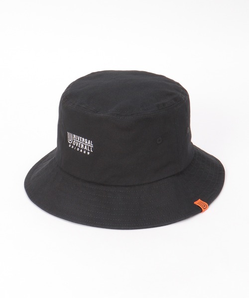UNIVERSAL OVERALL(ユニバーサルオーバーオール)の「UNIVERSAL OVERALL ユニバーサルオーバーオール タイプライターツイルハット(ハット・メンズ・グレー/ブラック・FREE)」の22枚目の写真