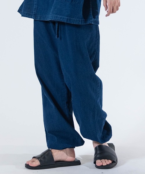 JOHN'S CLOSET(ジョンズクローゼット)の「【13】インディゴデニム 作務衣(浴衣・メンズ・ネイビー/ブルー・MEDIUM/X-LARGE/LARGE)」の7枚目の写真