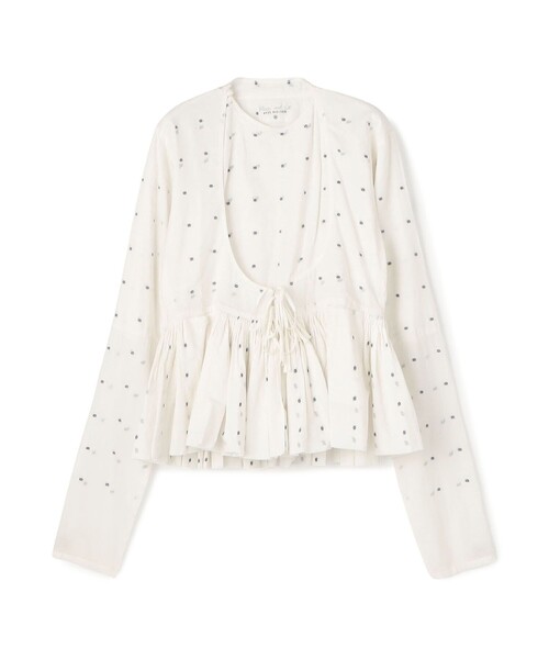 Khadi and Co. | アンドラプレインタックブラウス〈 SARA 〉 4colors