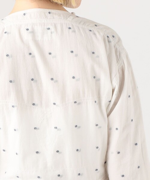 Khadi and Co NEELAM2 ギャザーブラウス（シャツ/ブラウス