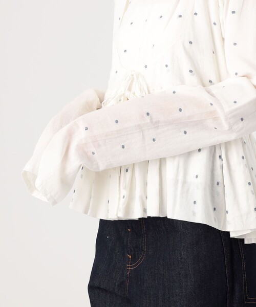 khandi & co.ブラウス Khadi and Co. | アンドラプレインタックブラウス〈 SARA 〉 4colors