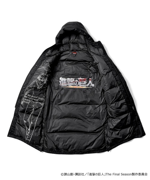 進撃の巨人 × NANGA AURORA DOWN COAT(EREN)（ダウンジャケット/コート